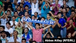 «Qarabağ» azarkeşləri.