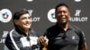 Dünya futbol ulduzları Diego Maradona və Pele Avropa Çempionatında (Fransa)